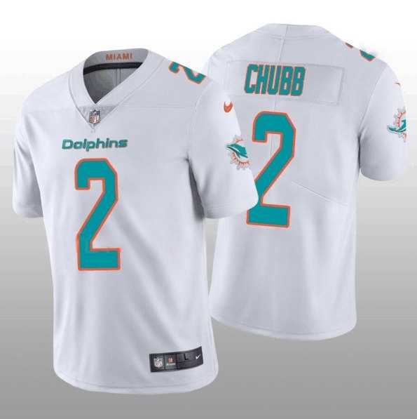 Men & Women & Youth Miami Dolphins #2 Bradley Chubb 2022 White Vapor Untouchable Limited Stitched Jersey->los angeles chargers->NFL Jersey